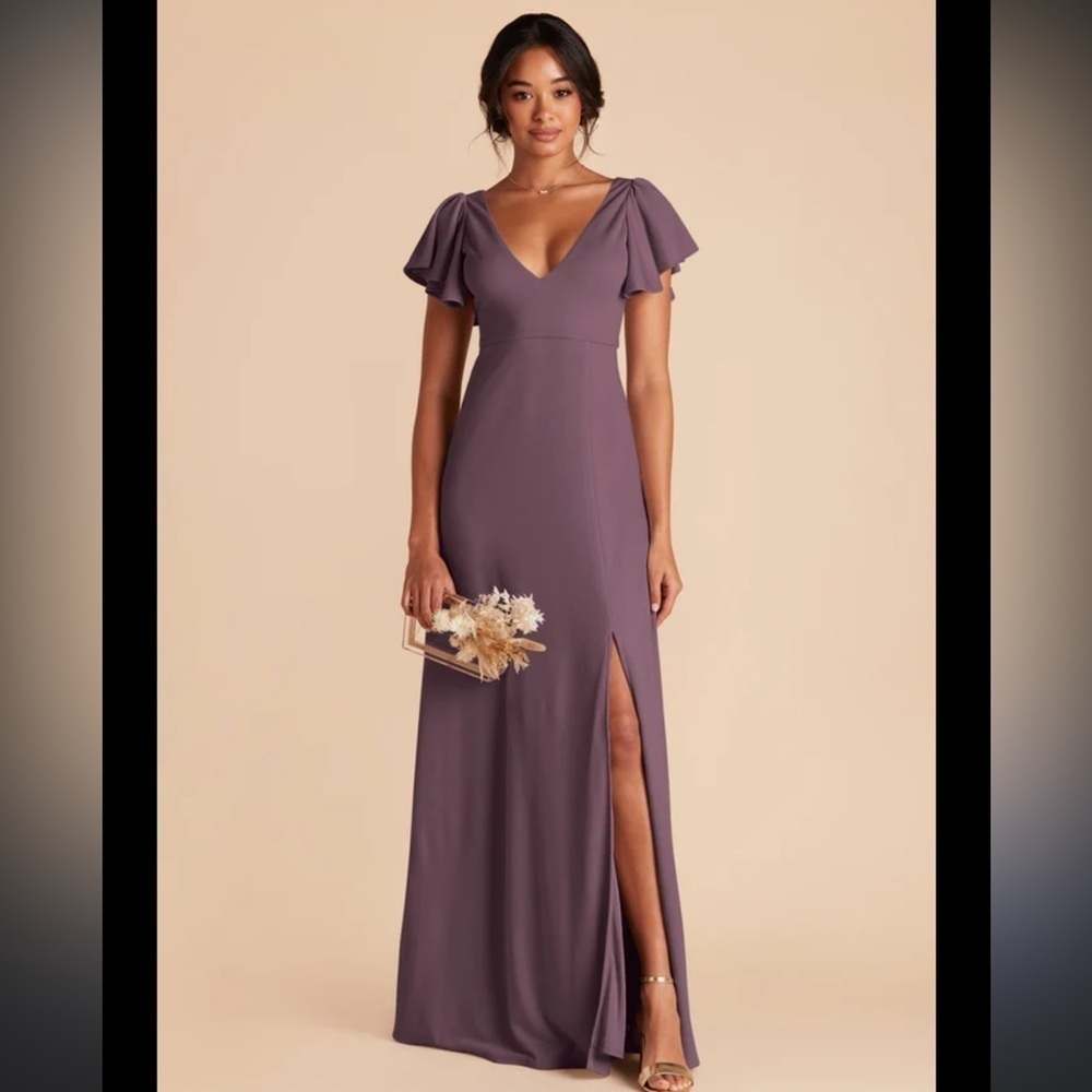 Birdy Grey Hannah Dress Crepe Plum size M